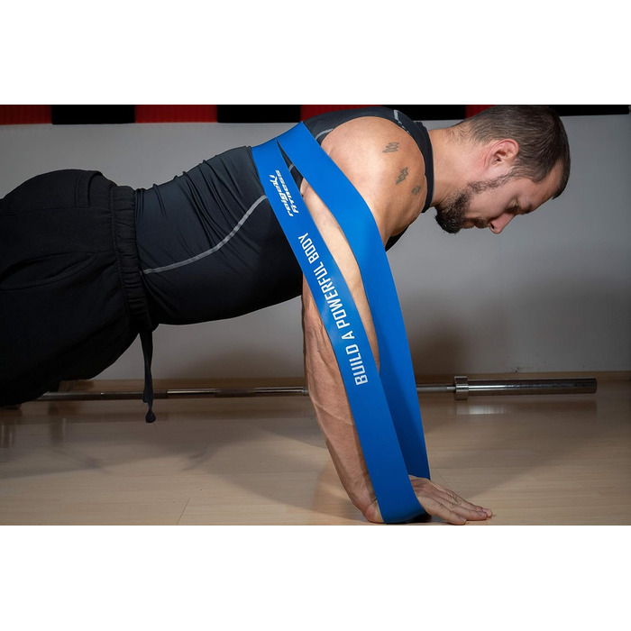 Фітнес гумки Raigeki: стрічковий комплект для силових тренувань (5 шт., 6-100 кг)