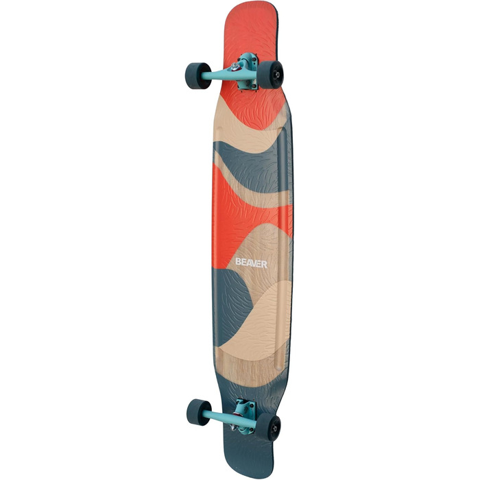 Longboard Beaver 48″ для фрістайлу, водонепроникний, міцний деки для універсальних райдерів