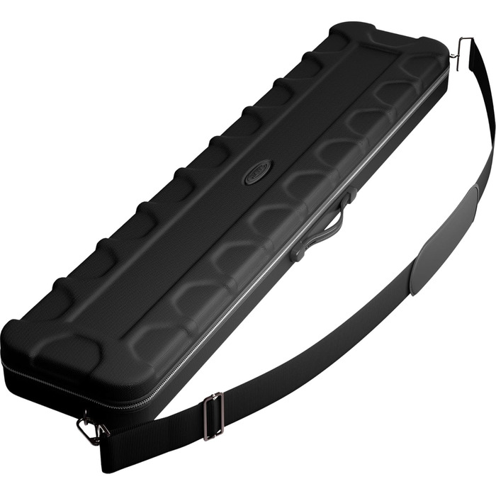 Чохол для більярдних київ Casemaster Parallax Guard 2x2, на 2 повні киї (2 батти/2 шафти), міцний поліестер 600D Oxford, чорний