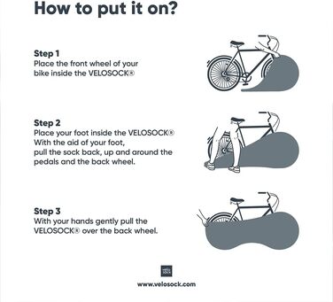 Чохол для велосипеда Velo Sock ICY Lemon, універсальний, для дорослих, жовтий