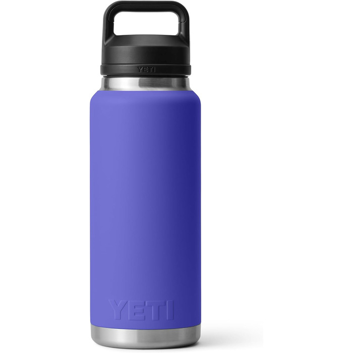 Термос-бутилка YETI Rambler 36oz з кришкою Chug, вакуумна, нержавіюча сталь, ультра фіолетова