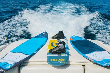 Вейкборд COASTO Topaz 140 Package: Комплект з кріпленнями Maze (40-46)