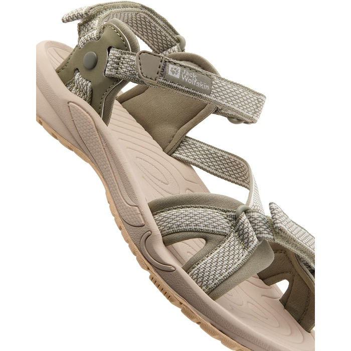Жіночі сандалії Jack Wolfskin Lakewood Ride, 40.5 EU, колір Stone