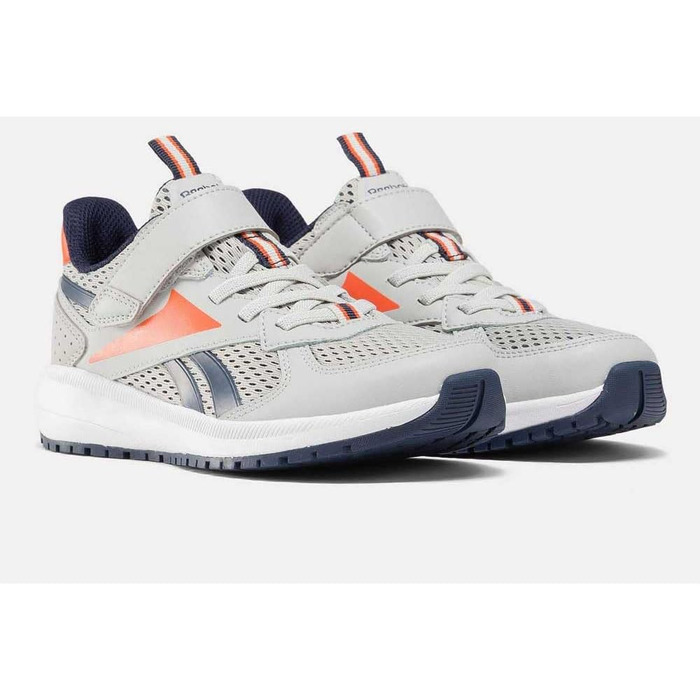 Кросівки для хлопчика Reebok Road Supreme 4.0 Alt, сірий/темно-синій/помаранчевий (28 EU)