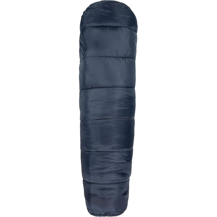 Сплячий мішок Trespass Bunka Unisex на 3 сезони з утеплювачем Hollowfiber, червоний