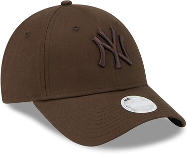 Кепка New Era New York Yankees MLB League Essential Tonal Walnut 9Forty Adjustable для жінок, колір: Walnut
