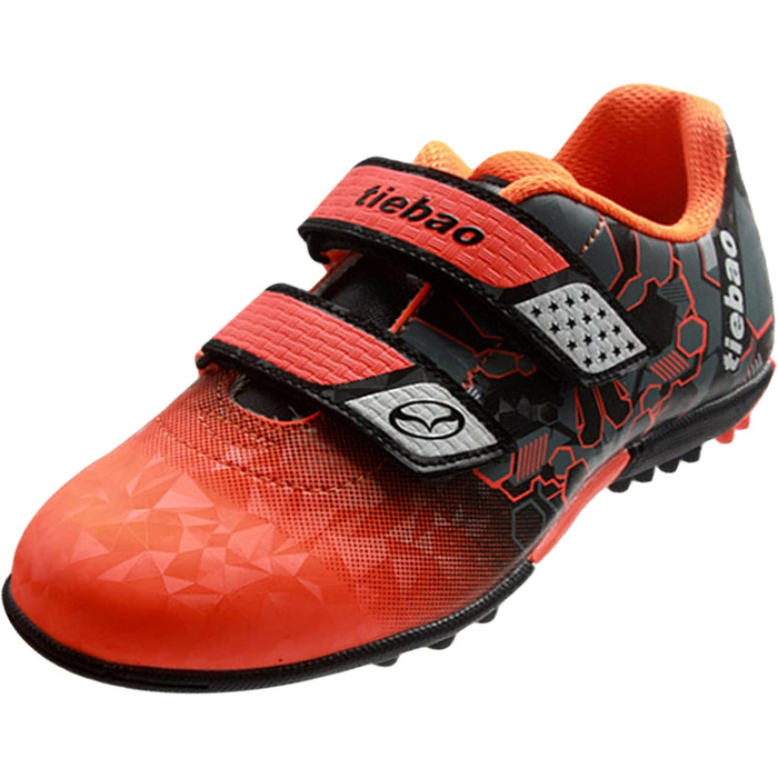 Дитячі футбольні бутси Rismart TieBao для штучного покриття та залу, унісекс, зелені (37 EU, помаранчевий)