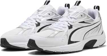 Кросівки Puma Milenio Tech чоловічі білі, чорні, срібні - 47 EU