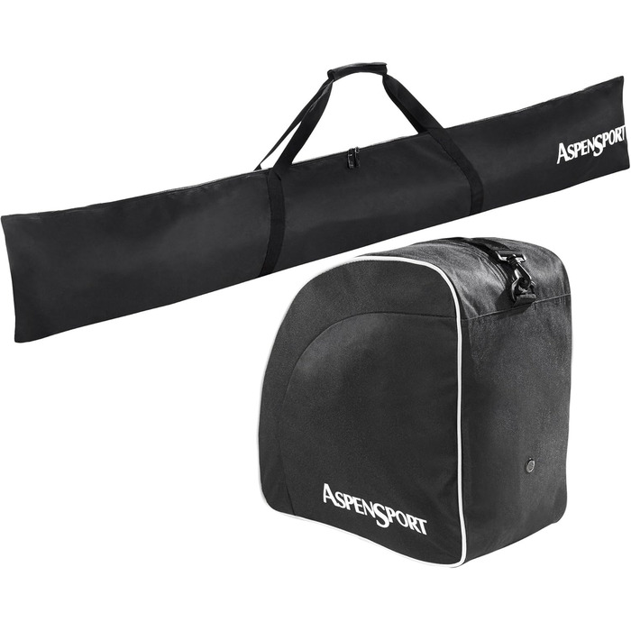 Рюкзак AspenSport для лиж, чорний, 43x27x5 см, 50 л