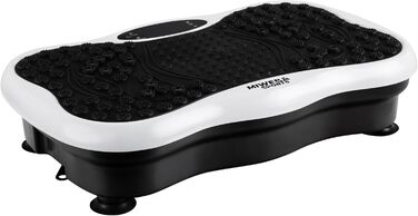 Платформа вібраційна Miweba Sports для дому: масаж, схуднення, фітнес, тренування. 5 років гарантії (біла)