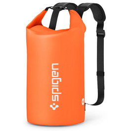 Водонепроникний мішок Spigen Aqua Shield 30L - сумочка Dry Bag для пляжу, плавання, кемпінгу, катання на човні та каяку (Sunset Orange)
