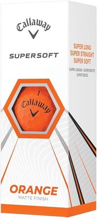Гольф-м'ячі Callaway Supersoft Matt 2021, матові, для гольфу