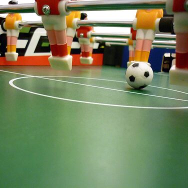 Настільний футбол Sport1 для приміщень, середній розмір, MDF ніжки, 98x42x63 см, 8 ручок, лічильник, м'ячі, різнокольоровий, ідея для подарунка