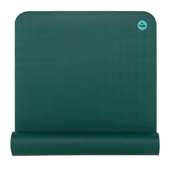 Килимок для йоги Bodhi ECO PRO, 185x60x0.4 см, Jungle Green - натуральний каучук, антиковзкий, для йоги та пілатесу
