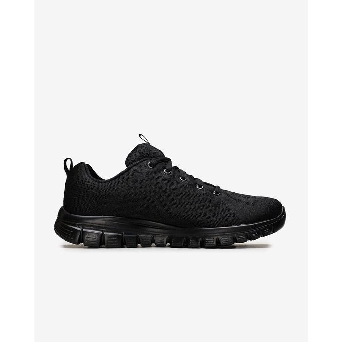 Жіночі кросівки Skechers Graceful Get Connected 1, чорні, сітчасті, розмір 39 EU