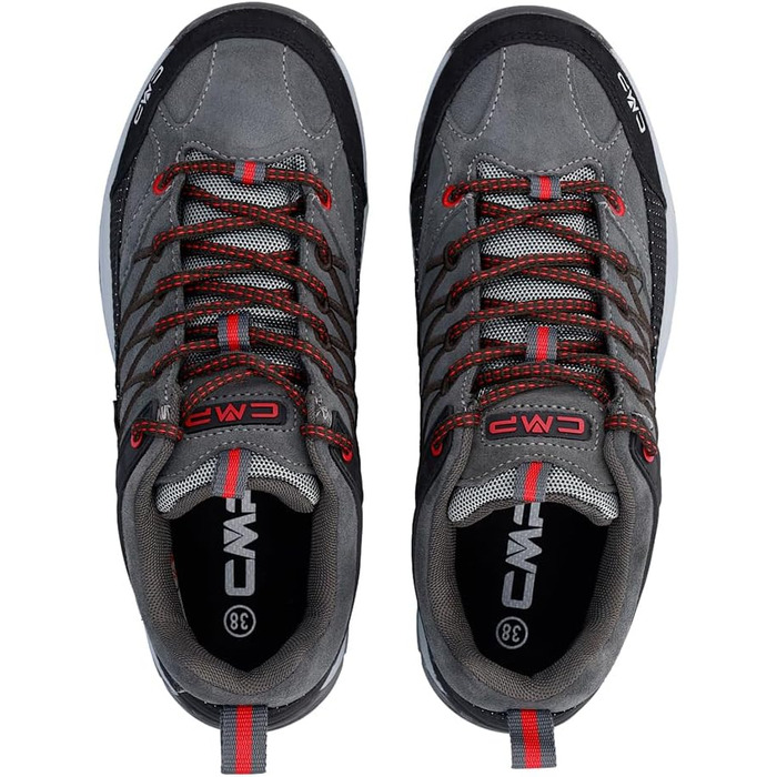 CMP Rigel - дитячі трекінгові півчеревики для туризму (7 UK, сірий Ferrari)