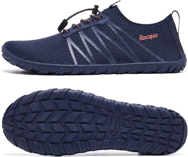 Водні черевики Raqua для плавання та відпочинку на пляжі (Unisex, 40 EU, Hd137 Navy)