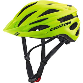 Велосипедний шолом Cratoni Pacer MTB, розмір L/XL (58-62 см), лайм матовий, 240 г + набір латок