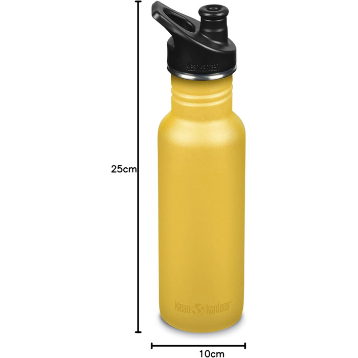 Термобутилка Klean Kanteen Classic 532 мл вузька, золота