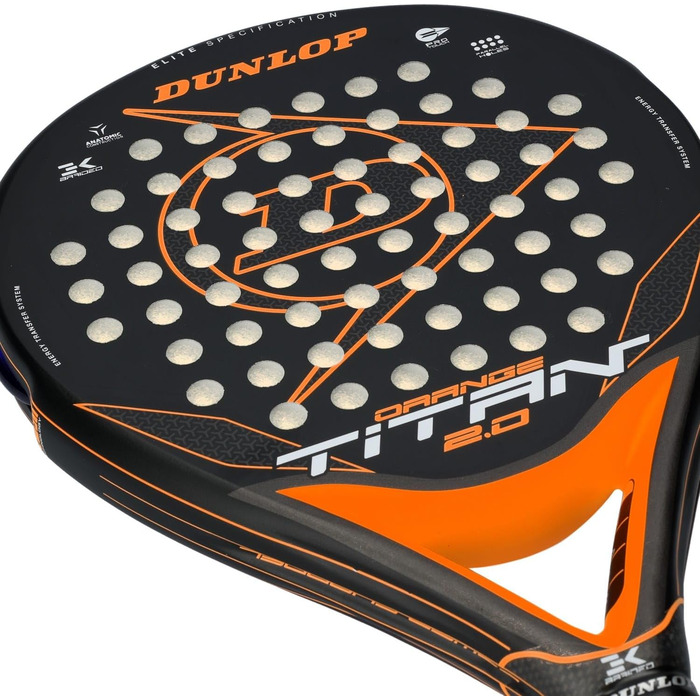 Ракетка для настільного тенісу Dunlop Titan 2.0 Orange