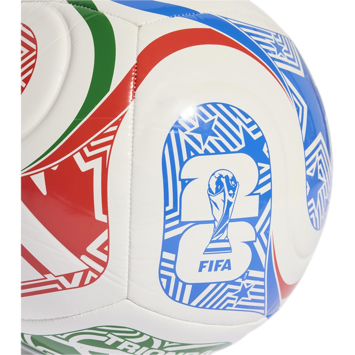 М'яч футбольний adidas World Cup 26 Trionda Club (Розмір 5, Білий) - для дорослих