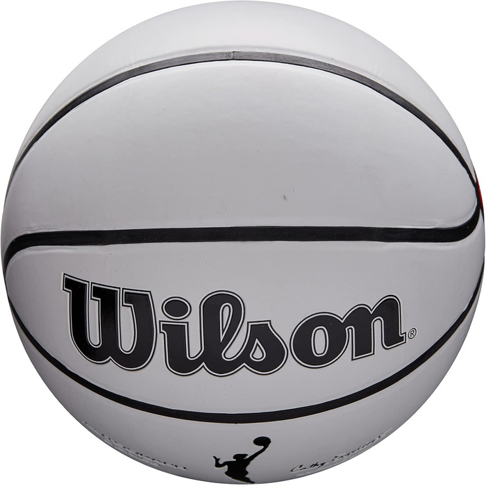 Баскетбольний м'яч WILSON WNBA для жінок, офіційний та міні, біло-оранжевий, серія Commemorative