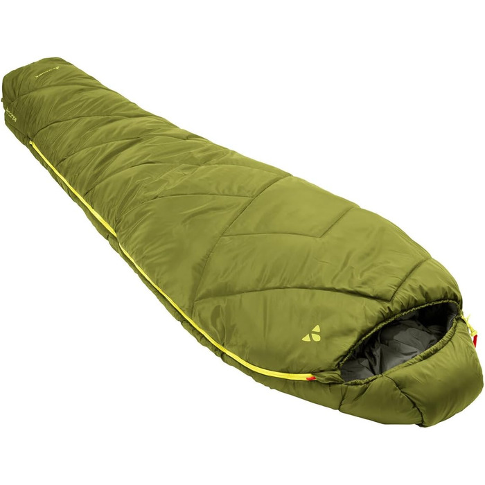 Спальний мішок VAUDE Sioux 800 II, блакитний, 2-8°C, для трьох сезонів, 220x80 см, з блискавкою справа, для кемпінгу в приміщенні та на відкритому повітрі
