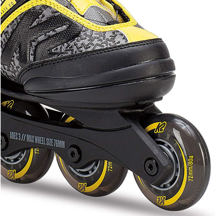 Інлайнери K2 Raider BOA JR для дітей, регульовані розміри 35-40