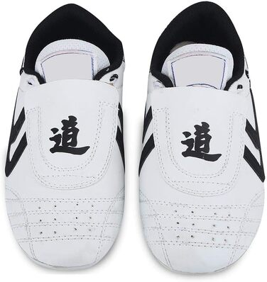 Взуття для Таеквондо Keenso: дихаючі шкіряні кросівки з гуми для бойових мистецтв, легкі, розмір 31 EU