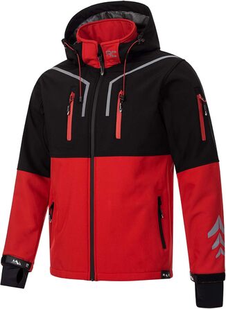 Чоловіча куртка-софтшелл Rock Creek Outdoor H-222 L, чорна