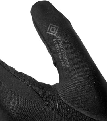 Чоловічі вітрозахисні рукавички Reusch Karayel Windstopper Touch-tec, чорні, розмір 10