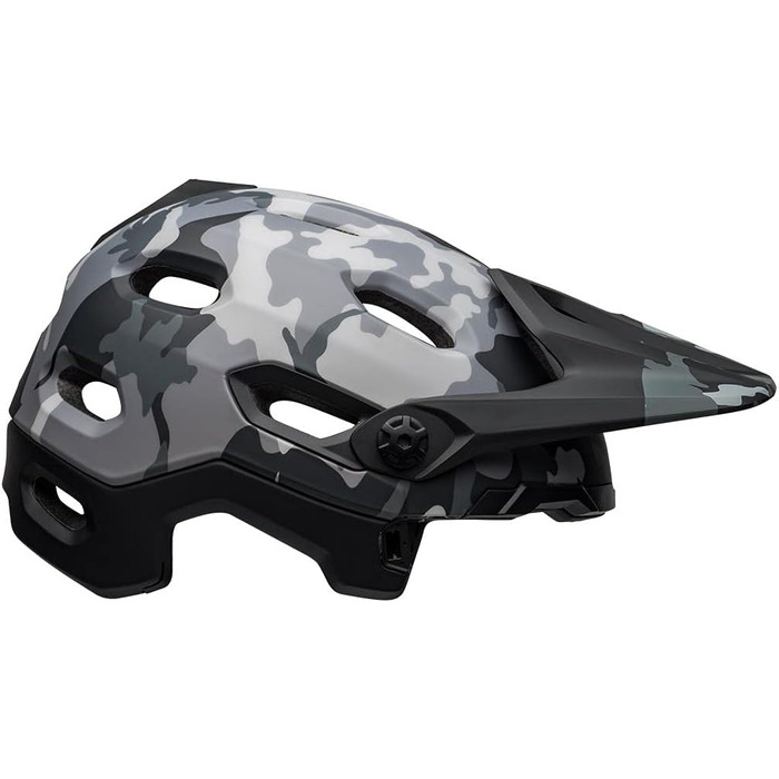 Велошолом BELL Super DH MIPS, розмір M (55-59 см), матовий/глянцевий чорний камуфляж
