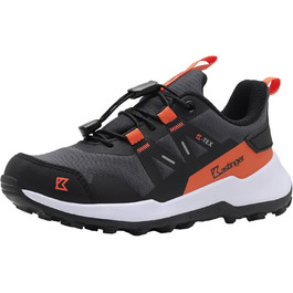 Туфлі для піших прогулянок Kastinger Unisex Kinder Foiskar Low Ktx Raven Flame 28 EU