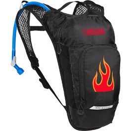 Рюкзак гідратор CAMELBAK M.U.L.E 3 л чорний/червоний, універсальний для дорослих