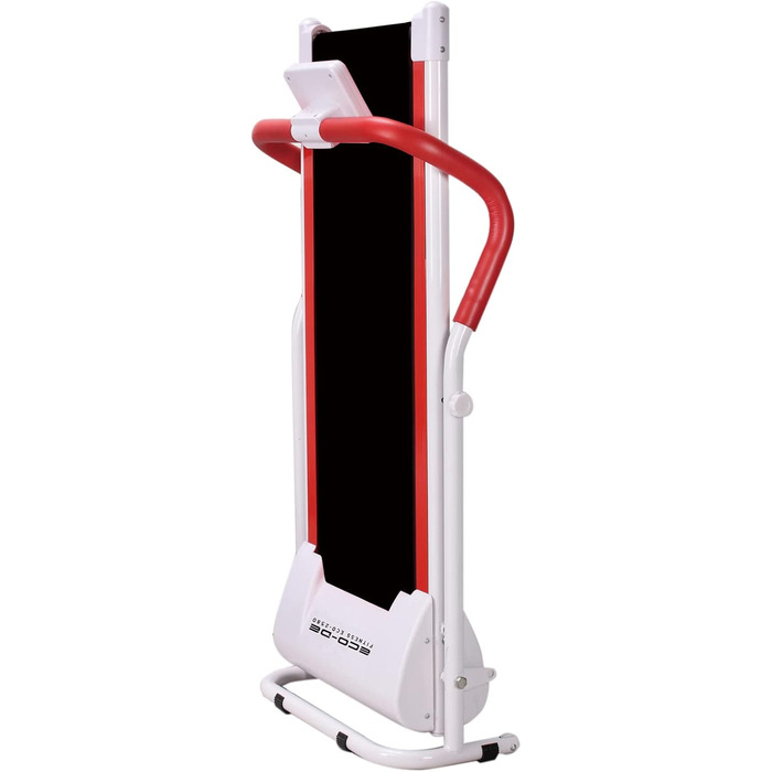 Біговий тренажер ECO-DE з LCD-дисплеєм, 1-10 км/год, 500 Вт, магнітна система безпеки, складаний, білий