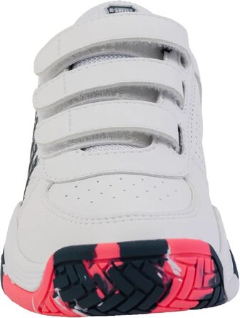 Тенісні кросівки K-Swiss Kinder Court Express 2 Strap White Stargazer Neon Blaze (29 EU)