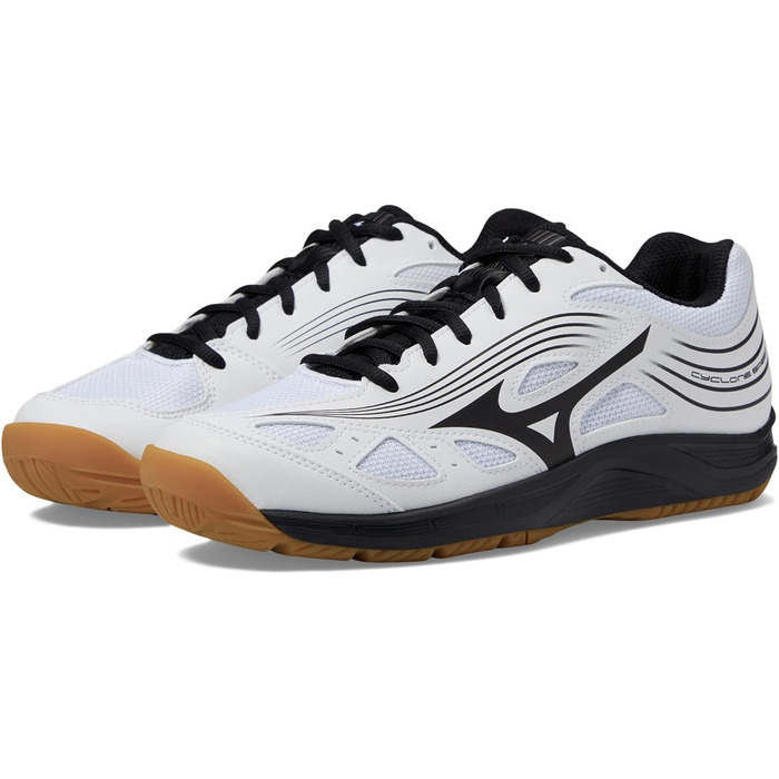 Жіноче волейбольне взуття Mizuno Cyclone Speed 3, розмір 42.5 EU, білий та чорний
