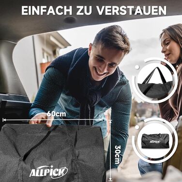 Надувний гімнастичний мат ALLPICK 4 м, двосторонній, товщина 20 см, для гімнастики, йоги та акробатики, фіолетово-зелений