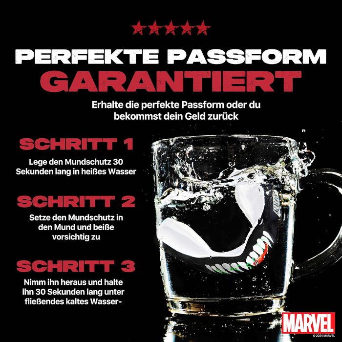 Захист зубів Venom для спорту: дорослі та діти. Захисний капу для контактних видів спорту (ругбі, ММА, бокс, кікбоксинг, джудо, хокей)