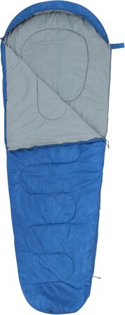 Спальний мішок Mountain Warehouse Basecamp 250 - для дорослих та дітей, блакитно-зелений