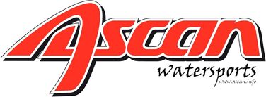 Весло Ascan, 60% карбон, легке, 2 або 3 частини, для дорослих, анти-скручувальна система, видимий карбон, чохол на лопатку (3 частини)