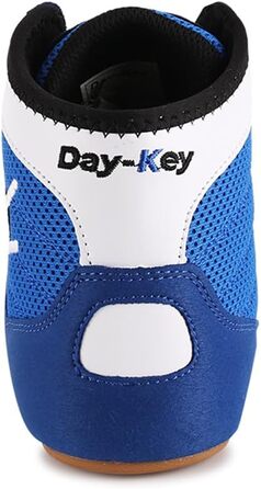 Взуття для боротьби, боксерські туфлі, гумова підошва, чоловічі та жіночі, дитячі, розмір 41 EU, блакитні