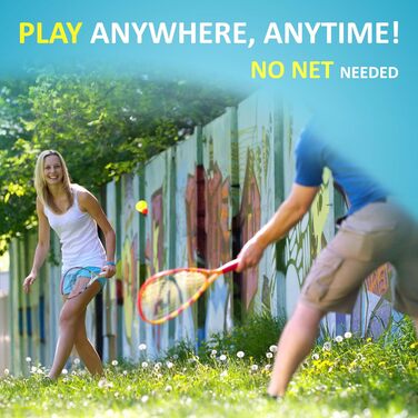 Професійний набір для кросмінтону Speedminton S900 з карбоновими ракетками, 5 воланами, ігровим полем та сумкою