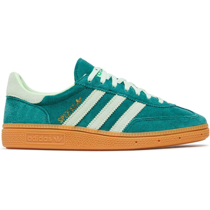 Жіночі кросівки Adidas Handball Spezial 41 EU, Collegiate Green/Semi Green/Spark Gum