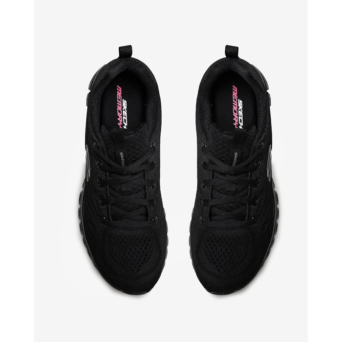 Жіночі кросівки Skechers Graceful Get Connected 1, чорні, сітчасті, розмір 39 EU