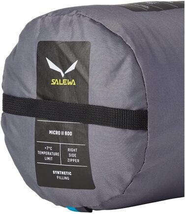 Спальний мішок Salewa Micro II 800 Powerloft BLUE DANUBE (лівий)