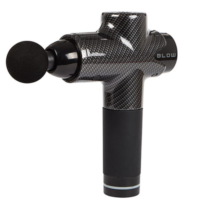 Перкусійний масажер для тіла Massage Gun 200W: для ніг, шиї та спини + 10 насадок