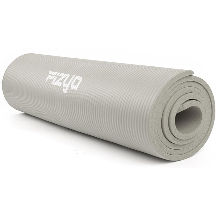 Килимок для йоги, фітнесу та пілатесу Phyzyo, 190x60x1.5 см, сірий