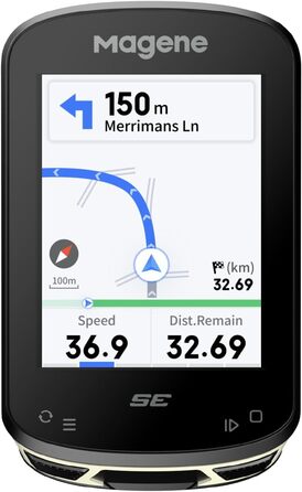 Велокомп'ютер Magene C506SE GPS із навігацією, водонепроникний, кольоровий екран 2,4