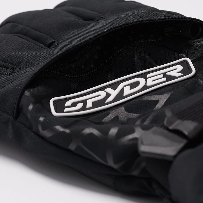 Чоловічі лижні рукавички Spyder Overweb GTX, розмір S, чорні, водонепроникні